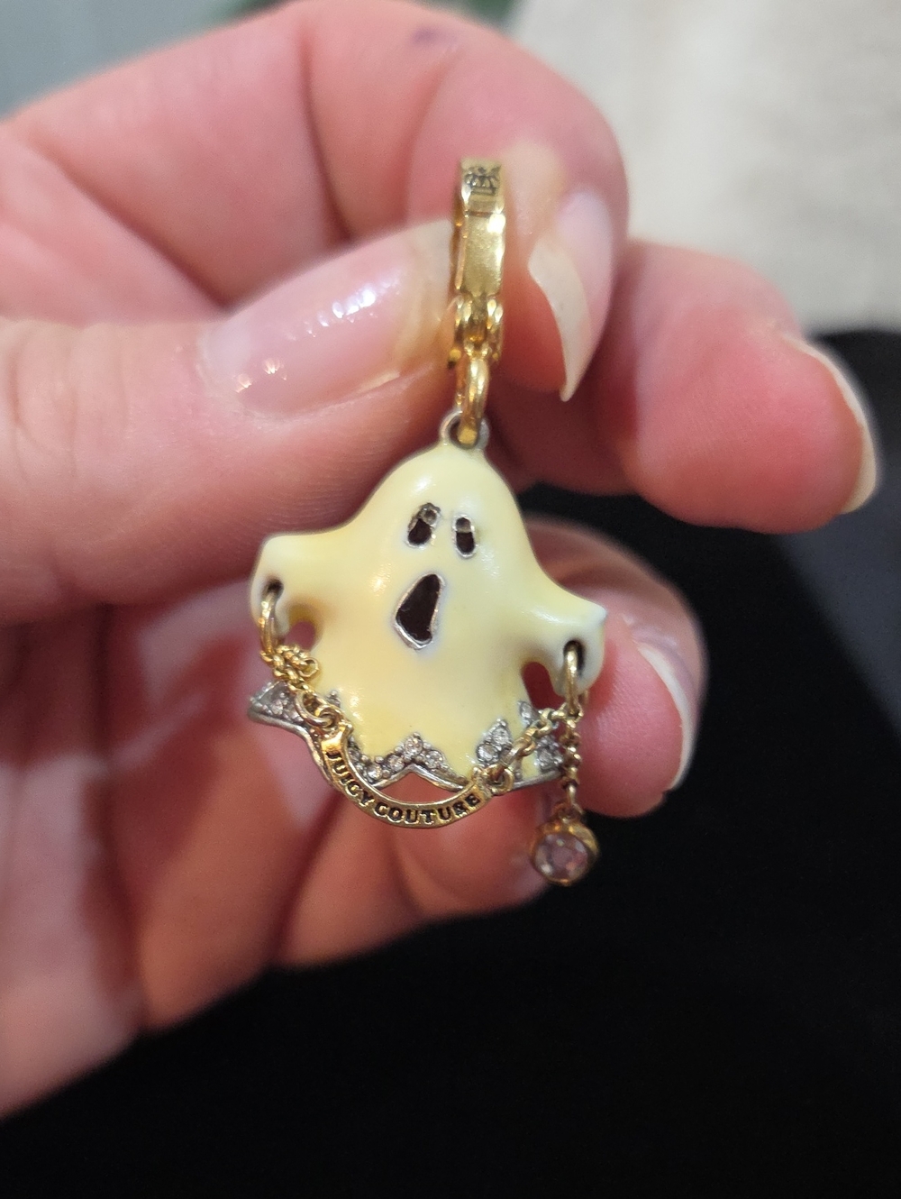 JUICY COUTURE ICONIC GHOST CHARM